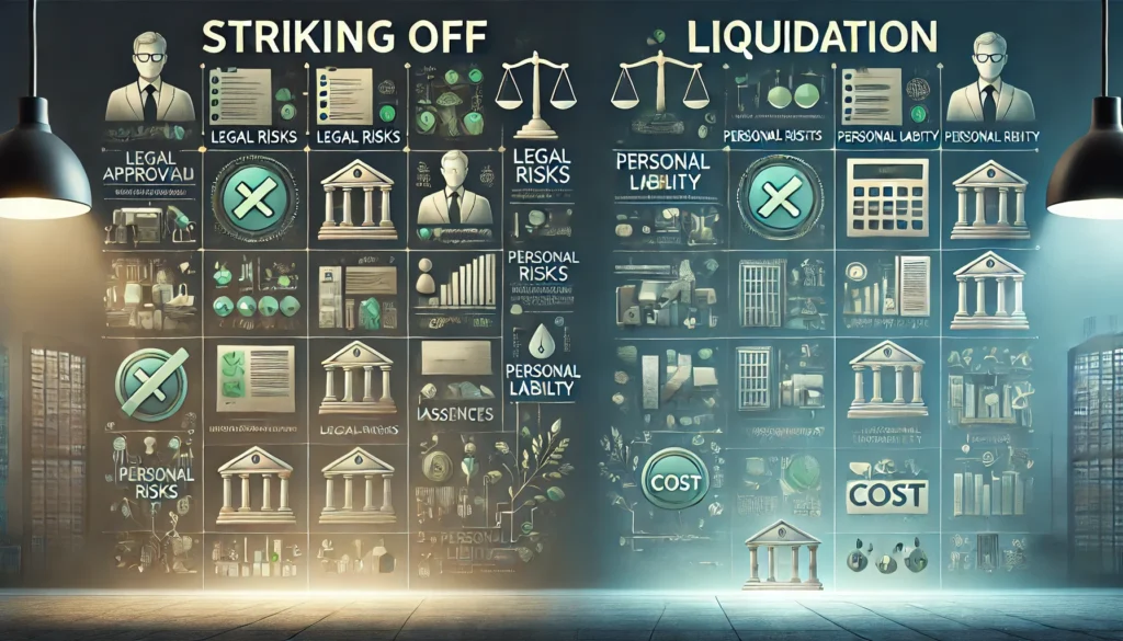 Differences Between Striking Off and Liquidation