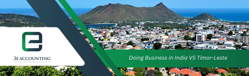 Doing Business in India VS Timor-Leste
